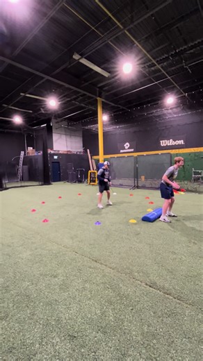 Fun agility/conditioning drill for this weeks #trainingtipthursday What are you doing to take your agility to the next level? #trainingtip #baseball #baseballlife #sudburyontario #baseballszn #sudbury #highschoolbaseball #collegebaseball #baseballtiktoks