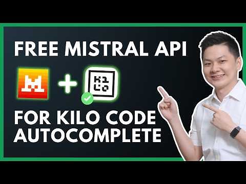 Use Kilo Code Autocomplete For Free (Mistral API)
