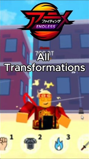 All Transformations in Anime Fighting Simulator: Endless! #roblox