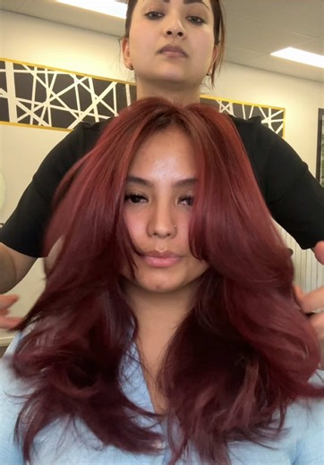 Transforming Hair: From Blonde to Red
