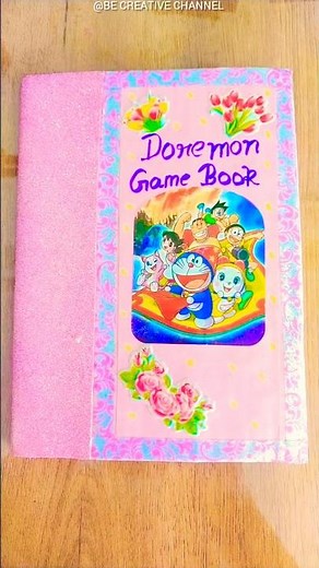Diy Doremon Game Book😍🌈 Best Out Of Waste Craft ✨ Easy Craft Ideas 💫 Paper Craft #shorts #craft