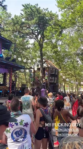 Shuffling with a Violin at Elements Festival