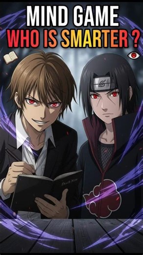 “Itachi vs Light Yagami” 📔⛩️. #shorts