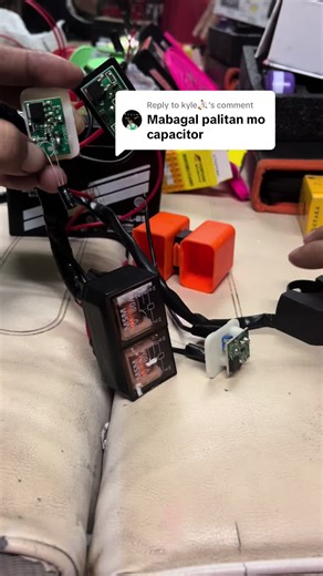 Replying to @kyle⛹🏻 ito na mga boss 100 uf 16 v capacitor #fypシ #rapidbackfire #adjustableflasher #hornrelay
