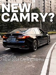 Experience the 2024 Toyota Camry TRD Pro: A Perfect Blend of Sportiness and Sophistication!
