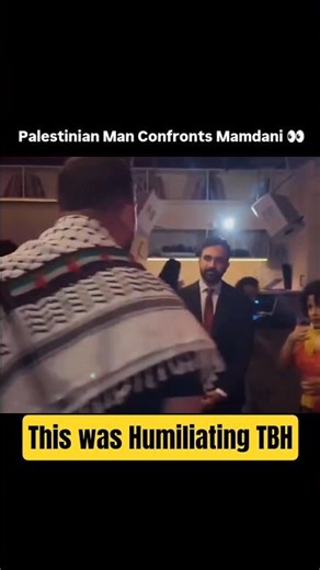 "It's not your Land to say It has the Right to Exist"- Palestinian Man To Zohran Mamdani