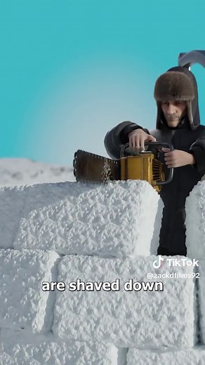 How Igloos Are Built from Snow Blocks