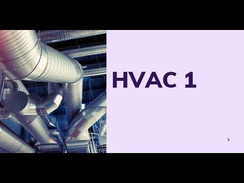 المحاضرة الاولي من كورس HVAC الجزء الاول