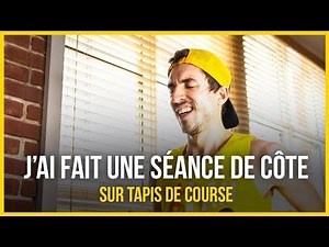 What does a hill session on a treadmill look like? A mixture of grimaces and sweat! :)