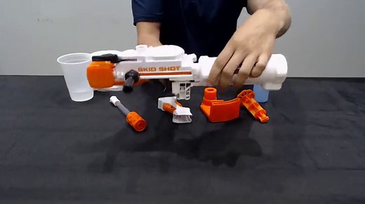 TP Blaster 61734 Toilet Paper Blaster Skid Shot , White