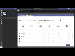Attendance App - Free Microsoft Teams App Template!