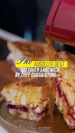 The LEGENDARY Leftover PANINI | Curtis Stone #thanksgivingleftovers #homecookingfun #sandwich