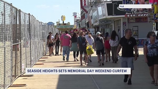 Seaside Heights sets Memorial Day weekend curfew for safety reasons