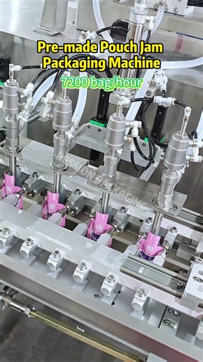 Pre-made Pouch Jam Packaging Machine
