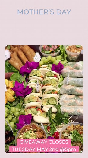 Mother’s Day GIVEAWAY!!! All of you busy and hard working mom’s out there this is for you! We are giving away an extra large specialty box valued at $225!! This is the perfect gift for a special mom in your life! Redeemable by August 30th, 2023 (so you don’t have to redeem this on Mother’s Day)! Very simply, tag a mom you know that deserves a day off from cooking, and FOLLOW @little.miss.ha ✅ Name will be drawn on Wednesday, May 3rd! | Little Miss Ha