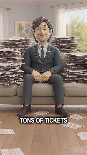 BUYING MILLIONS OF LOTTERY TICKETS