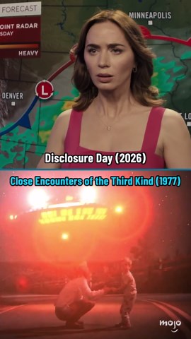 Close encounters of the third kind vs disclosure day