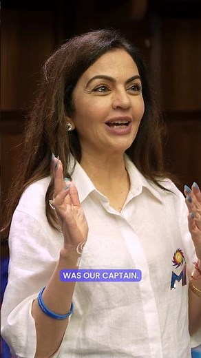 " Yeh MI ka vanvaas tha” — Mrs. Nita Ambani after a historic home win 💙 | #MumbaiIndians #TATAIPL