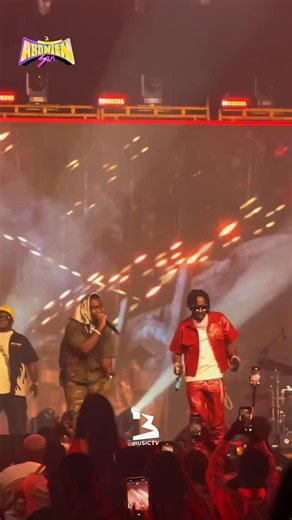 🚨🚀: @shattawalenima performed DANCEHALL COMMANDO with @sarkodie and we lovedddddd it!🤩 #3MusicTV #AbontenSZN | 3 MUSIC