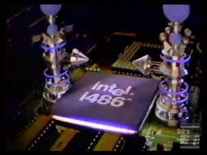 Intel i486 Inside Commercial 1992