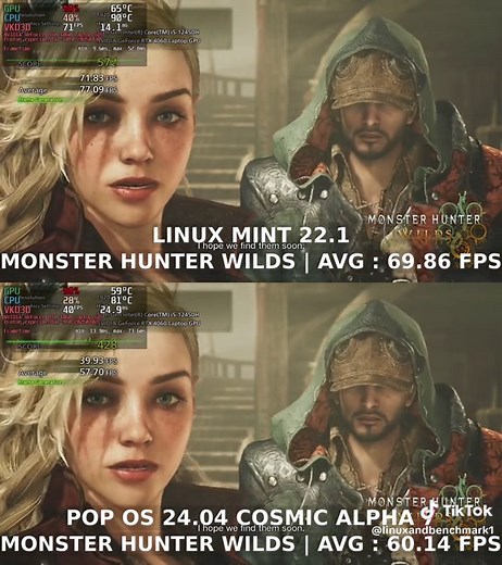 LinuxandBenchmark TikTok'ta