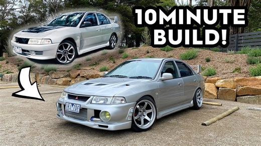 Turning My Lancer Into an Evo in 10 Minutes!