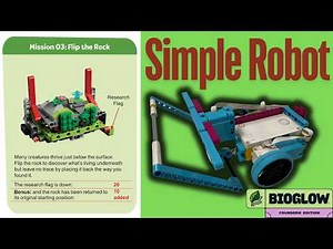 FLL BIOGLOW - Mission 03: Flip the Rock | Solved with a Simple Robot