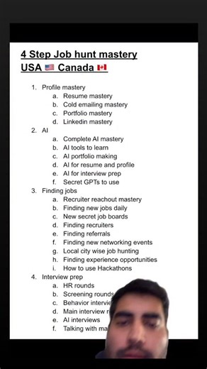 Immigrant Job Help on Instagram: "4 step job hunt mastery!"