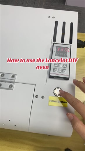 How to use the Lancelot DTF oven#dtfprinter #dtfoven #dtfflim #dtfink #lancelot #walmartdiy #lancelotdtf #tshritprinting #lancelotprinter #smallbusiness #walmartprinter