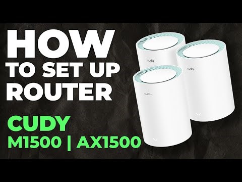 ✅ How to Setup Cudy M1500 | How to Set Up Cudy AX1500 M1500 WiFi Router