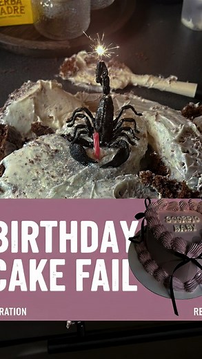 38 reactions · 4 comments | Babbyyyyy I CAN’T bake 凉 I realized that just bc you can cook does not mean you can bake  soooo thankful to @mountaindurag mom for getting me that amazing cake for my bday  bc baby the one I tried to make lets just say was wayyyy off from the vision & almost gave me my 13th reason 藍 | PattyeffinMayo | Facebook