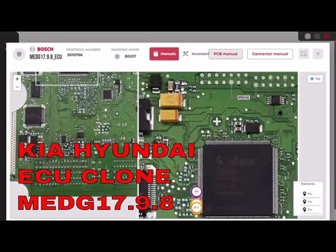 Hyundai & Kia MEDG17.9.8 ECU Cloning | Read & Write Clone Using FLEX Programmer