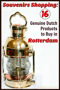 Souvenirs Shopping: 16 Genuine Dutch Things to Buy in Rotterdam