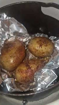 The Easiest Way to Make Perfect Baked Potatoes in a Ninja Foodi Air Fryer! 🥔🔥