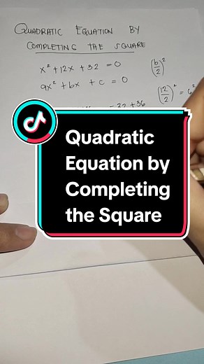 Solving Quadratic Equations: Completing the Square Method Tutorial