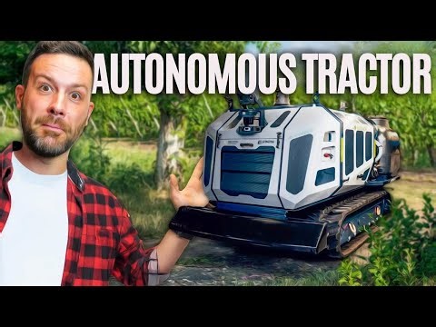 Meet the 100hp Farm Robot That Works 24/7—No Driver Needed!