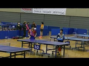 20190316NISSAN CUP 西日本オープン卓球大会 中学男子個人の部準決勝1／2