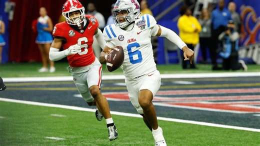 Chambliss, Carneiro lift Mississippi past Georgia 39-34 in Sugar Bowl and into CFP semifinals