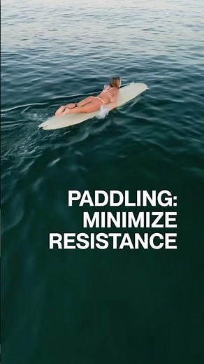 The proper paddling technique for surfers