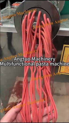 How Pasta Shapes Are Made | Multifunction Pasta Extruder