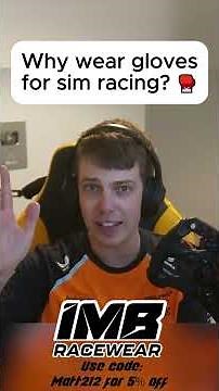 Here's why YOU should wear gloves when Sim Racing! 🥊