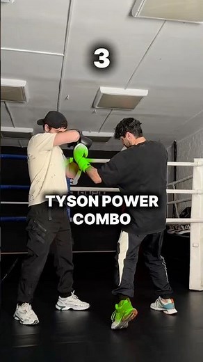 Mike Tyson power combo 🔥 #boxing #boxingcoach #boxingtraining #boxingcombo #miketyson