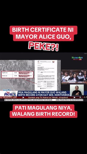 Is Mayor Alice Guo's Birth Certificate Fake?