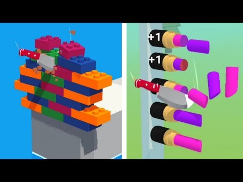 Slice It All! Very Satisfying and Relaxing ASMR Slicing Gameplay Video