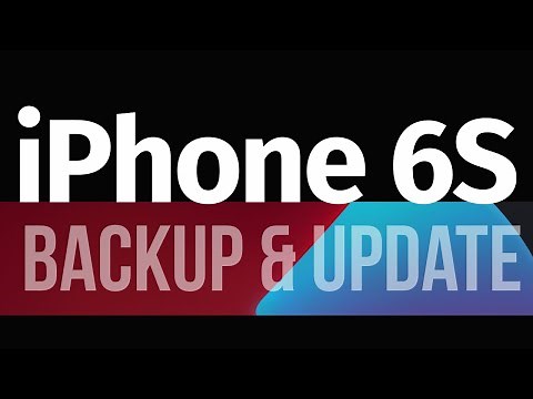 How to Backup & Update iPhone 6S & iPhone 6S Plus to iOS 15.6