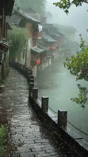 Rainy Thunder #scenery #airplaneambience #rain #travel #nature #beautiful