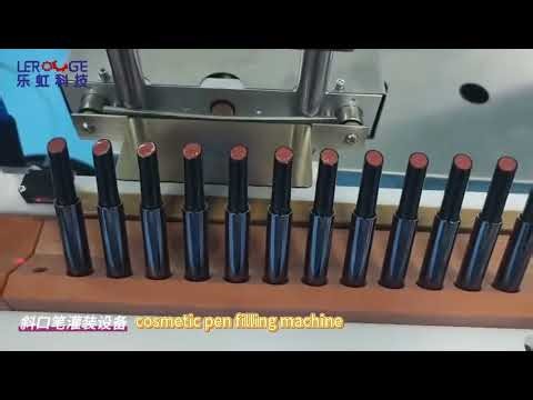 Boost Output Instantly: Precision Lipstick Filling Machine In Action 💄🚀