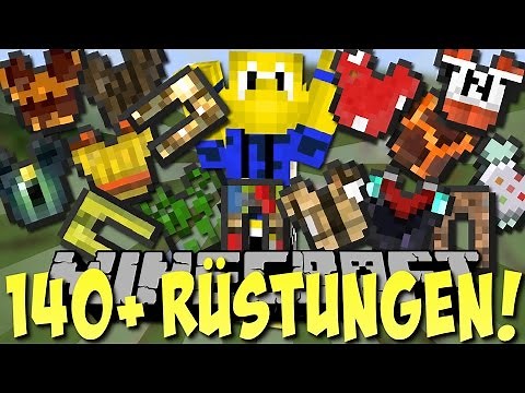 140+ NEUE RÜSTUNGEN!! (mit Effekten | Block Armor Mod) [Deutsch]