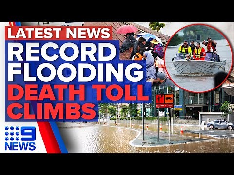 Hundreds trapped as flood crisis drowns Lismore, QLD floods claim eighth death | 9 News Australia