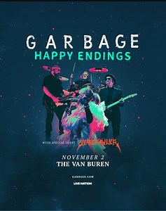 Nov 02, 2025: Garbage / Starcrawler at The Van Buren Phoenix, Arizona, United States | Concert Archives
